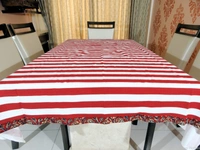Doppelganger Homes Kalamkari Cotton Dining Table Cover-13