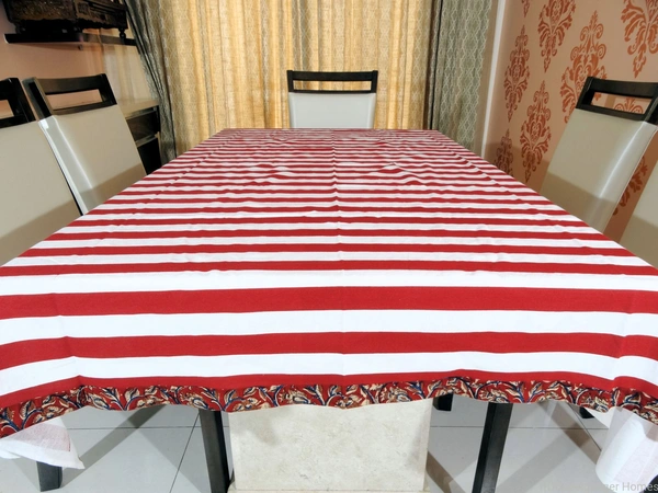 Doppelganger Homes Kalamkari Cotton Dining Table Cover-13