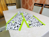 Doppelganger Homes "Cook-Fry-Boil" Cotton Table Runner