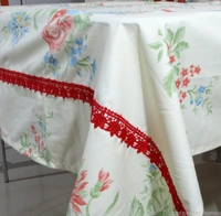 Doppelganger Homes 6 Seater Cotton Table Cover Set (7 PCS)-2
