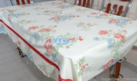 Doppelganger Homes 6 Seater Cotton Table Cover Set (7 PCS)-2