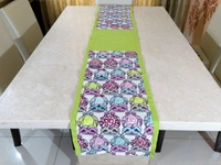Doppelganger Homes Colorful Cotton Table Runner