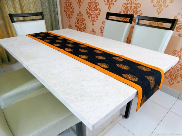Doppelganger Homes "Falling leaf" Cotton Table Runner-17
