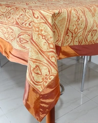 Doppelganger Homes 6 Seater Cotton Table Cover Set (7 PCS)-3