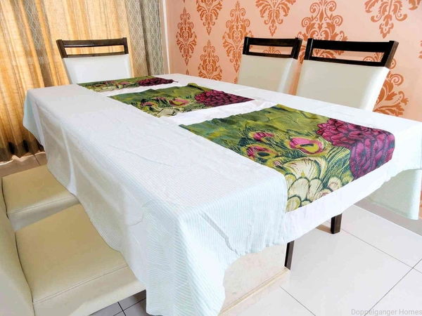 Doppelganger Homes Designer Table Cover 6 Seater Cotton-19