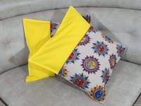 Doppelganger Homes Sun Kalamkari Cushion cover Set-78