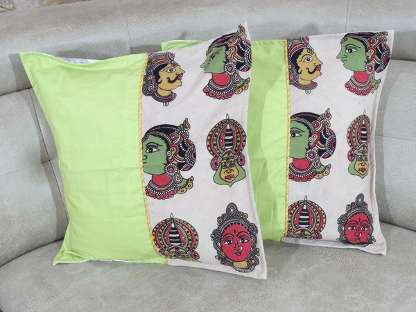 Doppelganger Homes Kalamkari Cushion cover Set-72