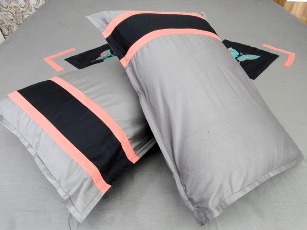 Embroidered  Double Bed Sheet-142