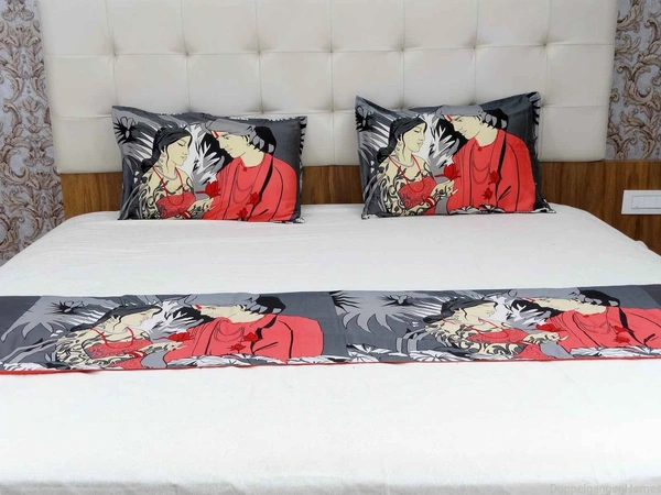 Doppelganger Homes 3 Pcs Bed Runner Set-161