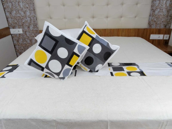 Doppelganger Homes 3 Pcs Bed Runner Set-156