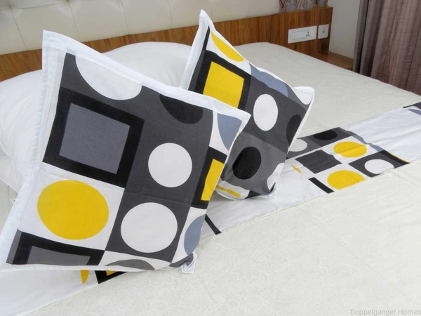 Doppelganger Homes 3 Pcs Bed Runner Set-156