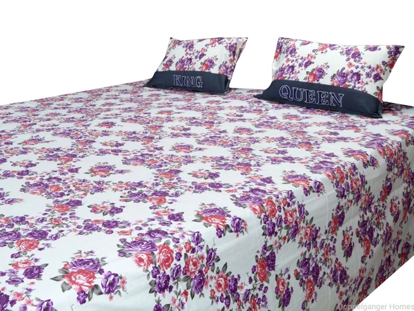 Doppelganger Homes �KING-QUEEN� Double Bed Sheet-63