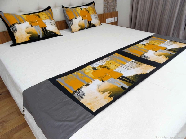 Doppelganger Homes 3 Pcs Bed Runner Set-162