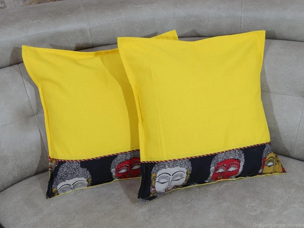 Doppelganger Homes Kalamkari Cushion cover Set-79