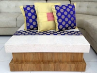 Doppelganger Homes 3 Pcs Designer Cushion cover and Runner Set-93