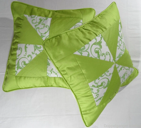 Doppelganger Homes Pin Wheel Cushion Cover Set Of 2 PCS-5