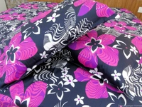 Doppelganger Homes Floral cotton Double Bed Sheet-117