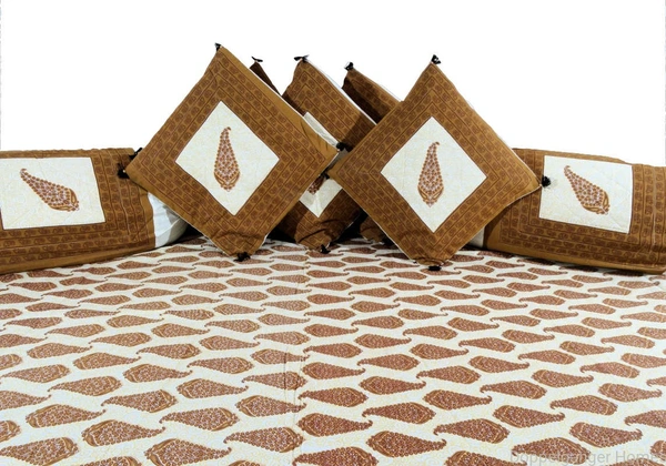 Doppelganger Homes Diwan set (Set of 8 pcs.)-55