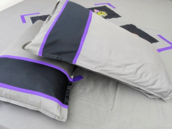 Embroidered  Double Bed Sheet-144