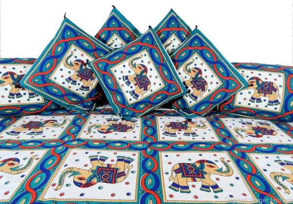 Doppelganger Homes Diwan set (Set of 8 pcs.)-53