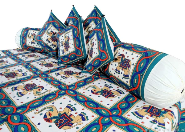 Doppelganger Homes Diwan set (Set of 8 pcs.)-53
