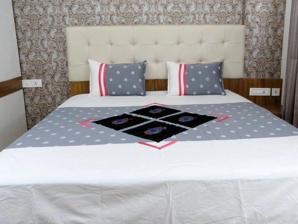 Embroidered  Double Bed Sheet-150