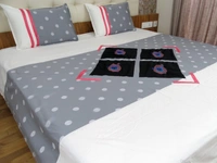 Embroidered  Double Bed Sheet-150