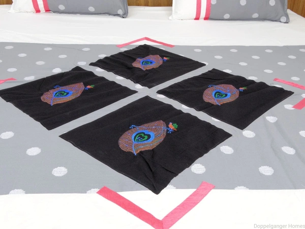 Embroidered  Double Bed Sheet-150