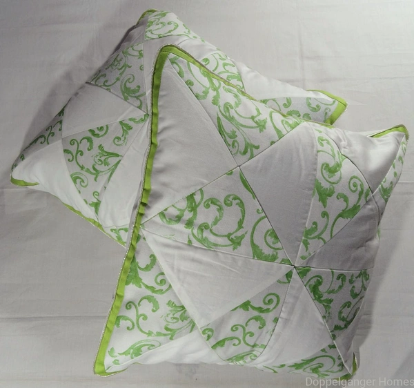 Doppelganger Homes Hour Glass Cushion Cover Set Of 2 PCS-1