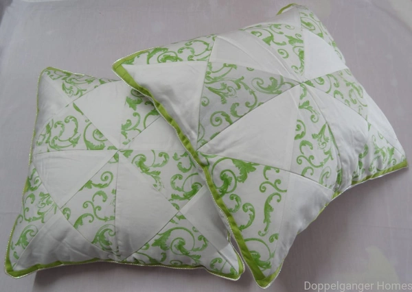 Doppelganger Homes Hour Glass Cushion Cover Set Of 2 PCS-1