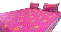 Kantha Embroidery Double Bed Sheet-41