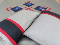 Embroidered  Double Bed Sheet-140