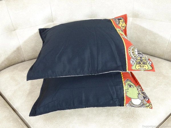 Doppelganger Homes Kalamkari Cushion cover Set-73