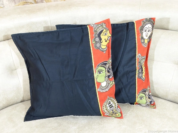 Doppelganger Homes Kalamkari Cushion cover Set-73