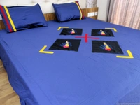 Embroidered  Double Bed Sheet-148