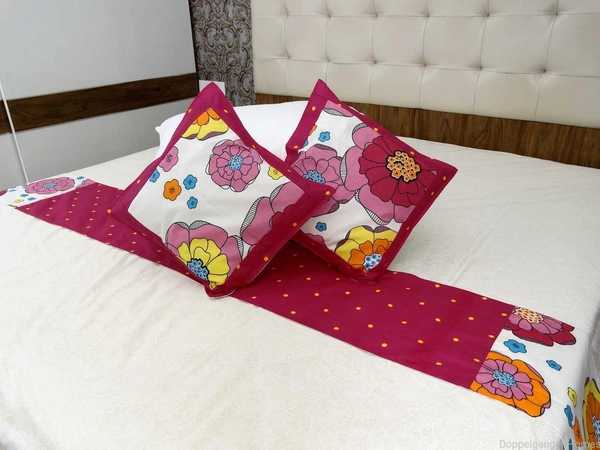 Doppelganger Homes 3 Pcs Bed Runner Set-154