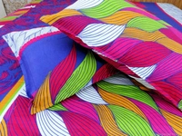 Doppelganger Homes Floral cotton Double Bed Sheet-106