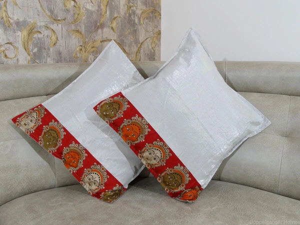 Doppelganger Homes Kalamkari Cushion cover Set-66