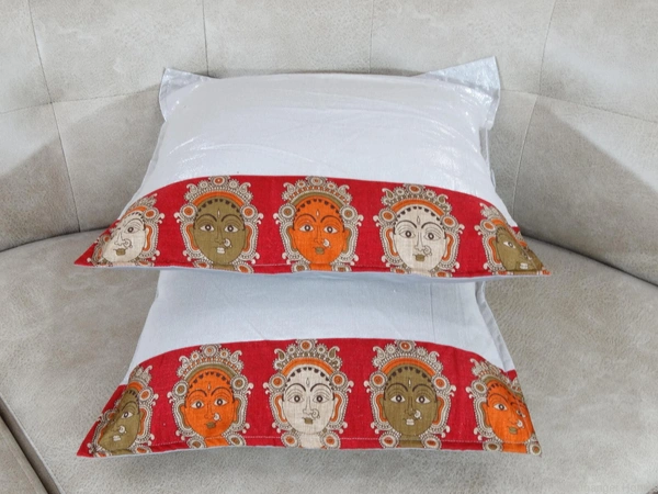Doppelganger Homes Kalamkari Cushion cover Set-66