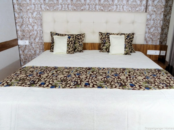 Doppelganger Homes Kalamkari Double Bed sheet  set-83