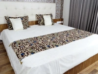 Doppelganger Homes Kalamkari Double Bed sheet  set-83