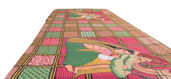 Ethnic Cotton Single Bed Sheet-60