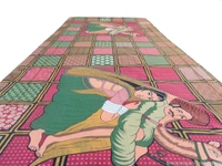 Ethnic Cotton Single Bed Sheet-60