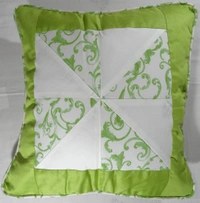 Doppelganger Homes Pin Wheel Cushion Cover Set Of 2 PCS-4