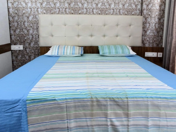 Doppelganger Homes Printed cotton Double Bed Sheet-114