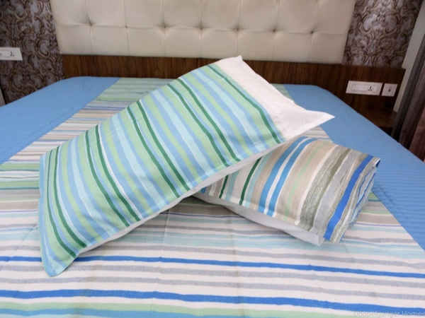 Doppelganger Homes Printed cotton Double Bed Sheet-114