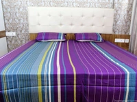 Doppelganger Homes Printed cotton Double Bed Sheet-105