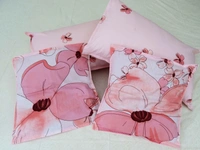 Doppelganger Homes 4 pcs Cushion & Pillow Cover Set-137
