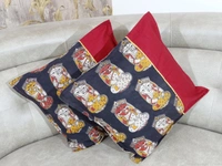 Doppelganger Homes Kalamkari Cushion cover Set-75