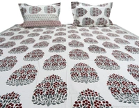 Doppelganger Homes Floral Double Bed sheet-65